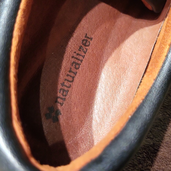 Naturalizer Shoes Demetri Leather Walking Shoes / Sz 8M / Black - Picture 13 of 17